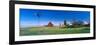 Ranch and Spring Wildflowers, Grangeville, Idaho, USA-Terry Eggers-Framed Photographic Print