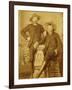 Ranch Hands Dressed As Gentlemen-Gustav Rhine-Framed Art Print