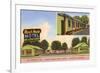 Ranch House Vintage Motel-null-Framed Premium Giclee Print