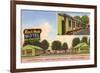 Ranch House Vintage Motel-null-Framed Premium Giclee Print