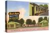 Ranch House Vintage Motel-null-Stretched Canvas