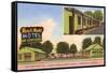 Ranch House Vintage Motel-null-Framed Stretched Canvas