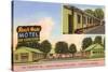 Ranch House Vintage Motel-null-Stretched Canvas