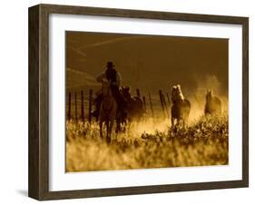 Ranch Living at The Ponderosa Ranch, Seneca, Oregon, USA-Joe Restuccia III-Framed Premium Photographic Print