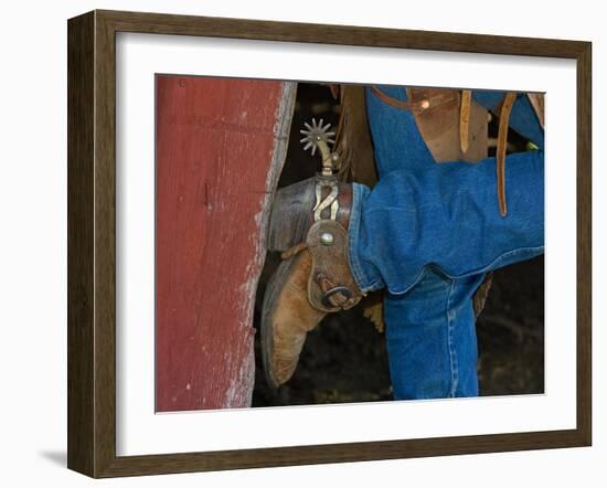 Ranch Living at The Ponderosa Ranch, Seneca, Oregon, USA-Joe Restuccia III-Framed Photographic Print