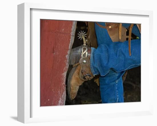 Ranch Living at The Ponderosa Ranch, Seneca, Oregon, USA-Joe Restuccia III-Framed Photographic Print