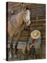 Ranch Living at The Ponderosa Ranch, Seneca, Oregon, USA-Joe Restuccia III-Stretched Canvas