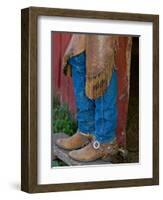 Ranch Living at The Ponderosa Ranch, Seneca, Oregon, USA-Joe Restuccia III-Framed Photographic Print