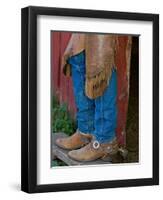 Ranch Living at The Ponderosa Ranch, Seneca, Oregon, USA-Joe Restuccia III-Framed Photographic Print