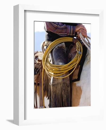 Ranch Living at The Ponderosa Ranch, Seneca, Oregon, USA-Joe Restuccia III-Framed Photographic Print