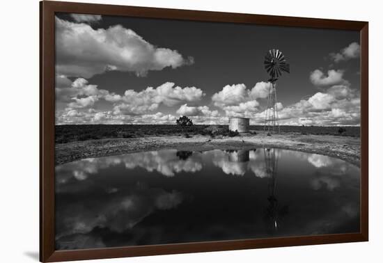 Ranch Pond, New Mexico-Steve Gadomski-Framed Photographic Print