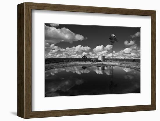 Ranch Pond, New Mexico-Steve Gadomski-Framed Photographic Print