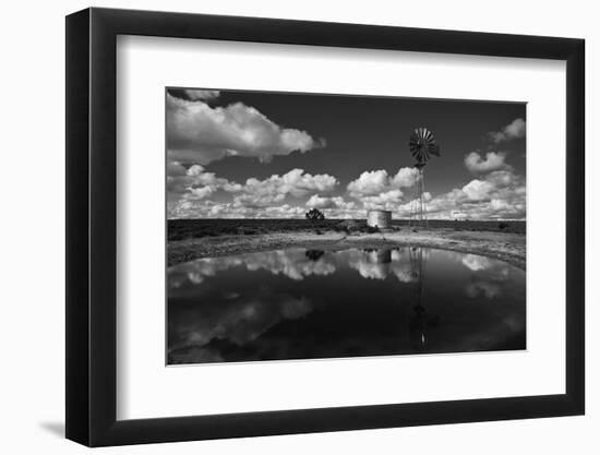 Ranch Pond, New Mexico-Steve Gadomski-Framed Photographic Print