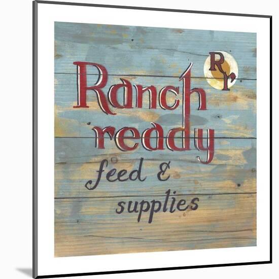 Ranch Ready-Arnie Fisk-Mounted Art Print