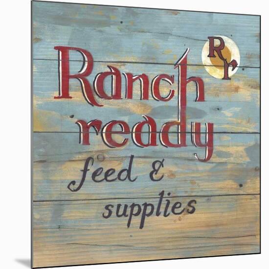 Ranch Ready-Arnie Fisk-Mounted Giclee Print