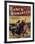 Ranch Romances Magazine Cover-Lantern Press-Framed Art Print