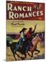 Ranch Romances Magazine Cover-Lantern Press-Mounted Art Print