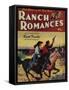 Ranch Romances Magazine Cover-Lantern Press-Framed Stretched Canvas