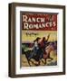 Ranch Romances Magazine Cover-Lantern Press-Framed Art Print