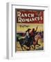 Ranch Romances Magazine Cover-Lantern Press-Framed Art Print