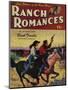 Ranch Romances Magazine Cover-Lantern Press-Mounted Art Print