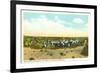 Ranch Scene, Marfa, Texas-null-Framed Premium Giclee Print