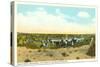 Ranch Scene, Marfa, Texas-null-Stretched Canvas