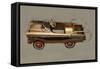 Ranch Wagon Pedal Car-Michelle Calkins-Framed Stretched Canvas