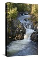 Rancheria Falls, Rancheria River, Yukon, Canada-Gerry Reynolds-Stretched Canvas