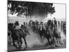 Ranchers Corralling Horses on Pirovano Ranch-Leonard Mccombe-Mounted Photographic Print