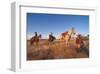 Ranchers with their horses, Horseshoe Working Ranch, Arizona, USA-null-Framed Art Print