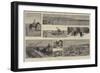 Ranching in the Canadian North-West-null-Framed Giclee Print