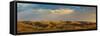 Ranchland in Late Afternoon, Wyoming, USA-null-Framed Stretched Canvas