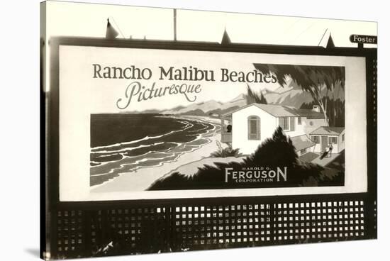 Rancho Malibu Billboard-null-Stretched Canvas