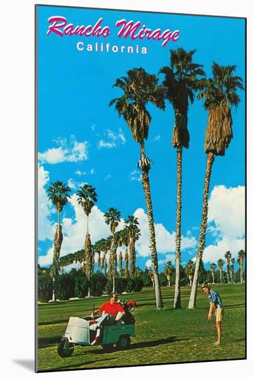 Rancho Mirage Golf Course-null-Mounted Art Print