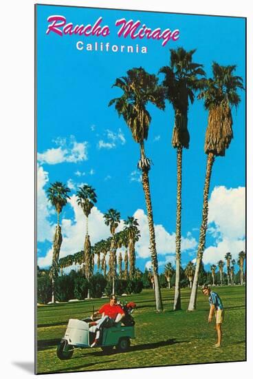 Rancho Mirage Golf Course-null-Mounted Art Print