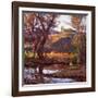 Rancho Near Capistrano-Joseph Kleitsch-Framed Art Print