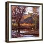 Rancho Near Capistrano-Joseph Kleitsch-Framed Art Print