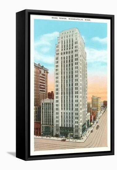 Rand Tower, Minneapolis, Minnesota-null-Framed Stretched Canvas