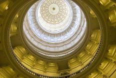 USA, Texas, Austin. Capitol Building dome with the Goddess of Liberty.-Randa Bishop-Photographic Print