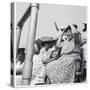 Randall's Island Baseball Spectators cheering, NY, 1936, 1936-Lucien Aigner-Stretched Canvas