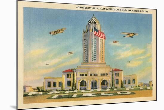 Randolph Air Field, San Antonio, Texas-null-Mounted Art Print