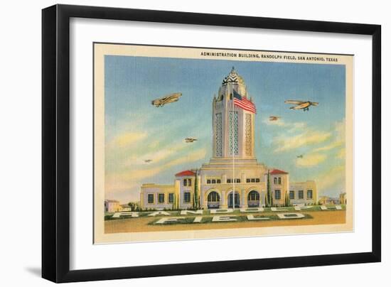 Randolph Air Field, San Antonio, Texas-null-Framed Art Print