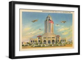 Randolph Air Field, San Antonio, Texas-null-Framed Art Print