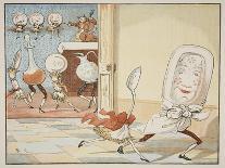 Nursery, Rhyme, the Queen of Hearts, Caldecott, 3 of 8-Randolph Caldecott-Art Print