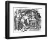 Randolph Churchill 1886-John Tenniel-Framed Art Print