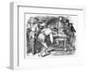 Randolph Churchill 1886-John Tenniel-Framed Art Print