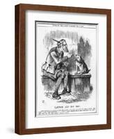 Randolph Churchill Ctn-John Tenniel-Framed Art Print