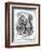 Randolph Churchill Ctn-John Tenniel-Framed Art Print