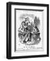 Randolph Churchill Ctn-John Tenniel-Framed Art Print